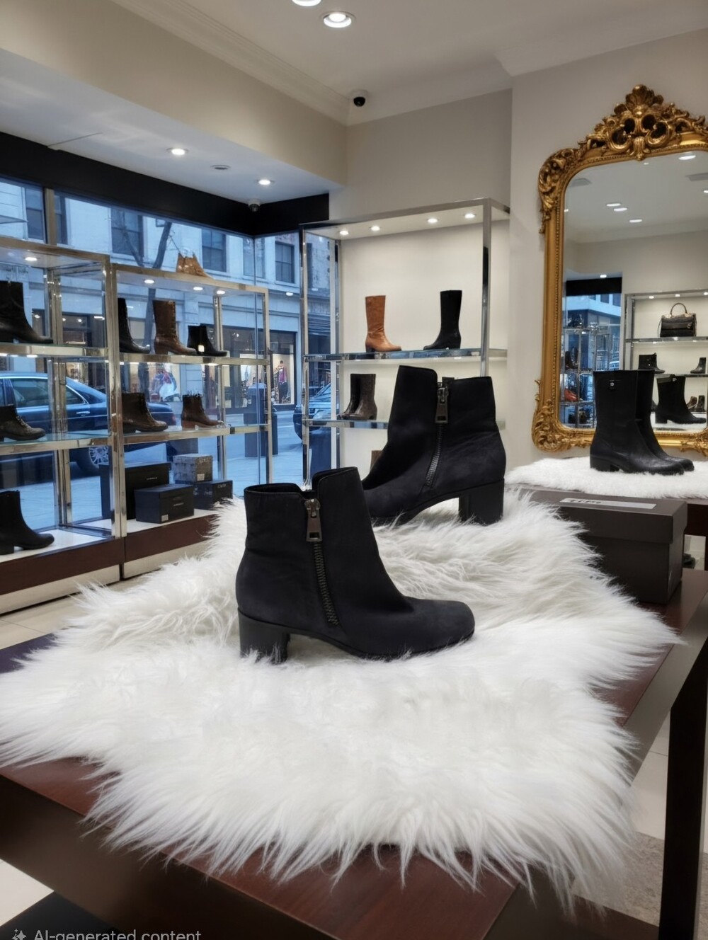 MUNRO DEVON LEATHER ANKLE BOOTIES BOOTS WOMEN'S SZ 8 WIDE BLACK